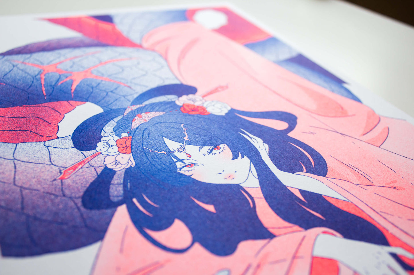 Year of the Snake - Limited Edition Riso Print