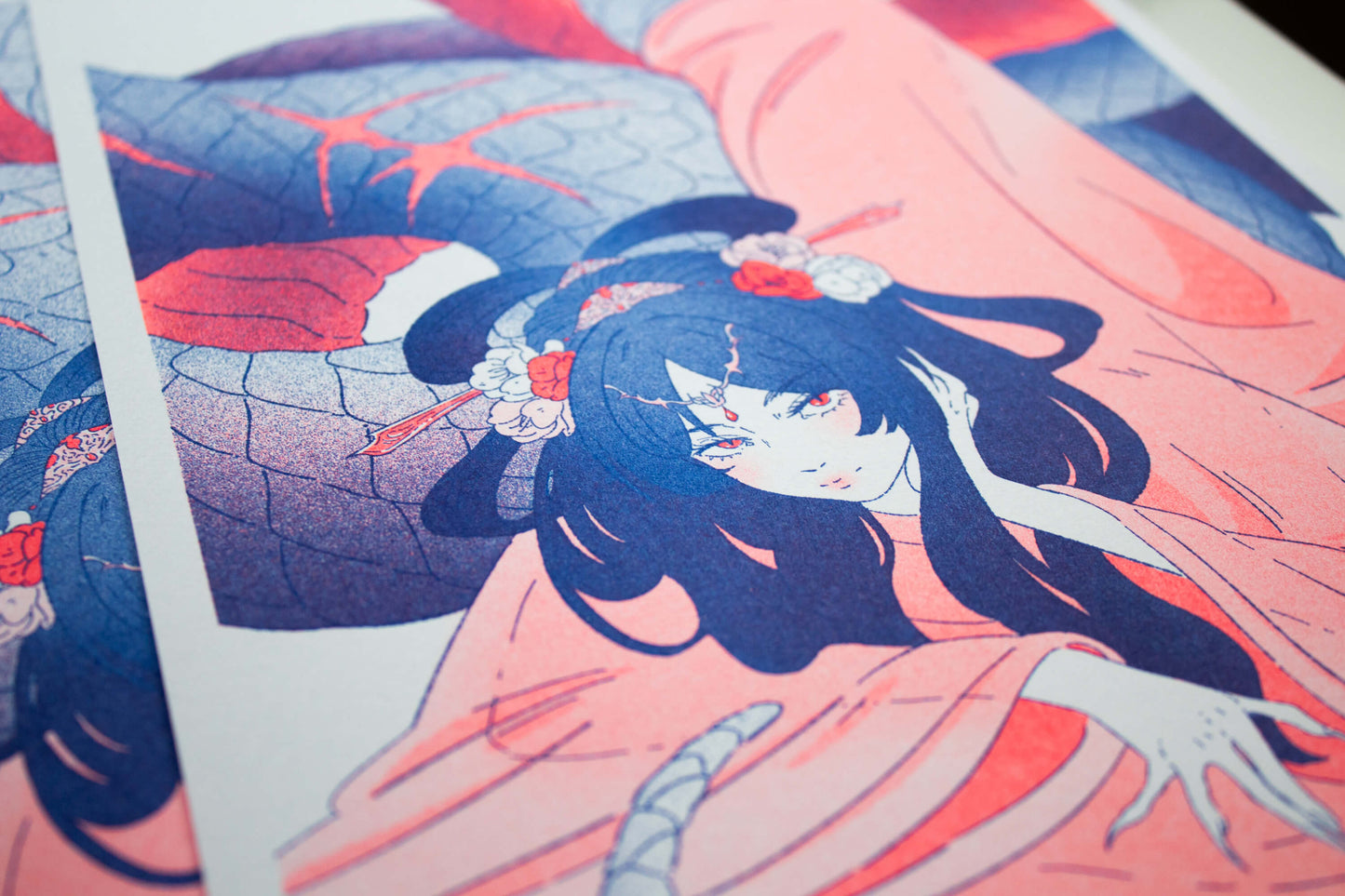 Year of the Snake - Limited Edition Riso Print