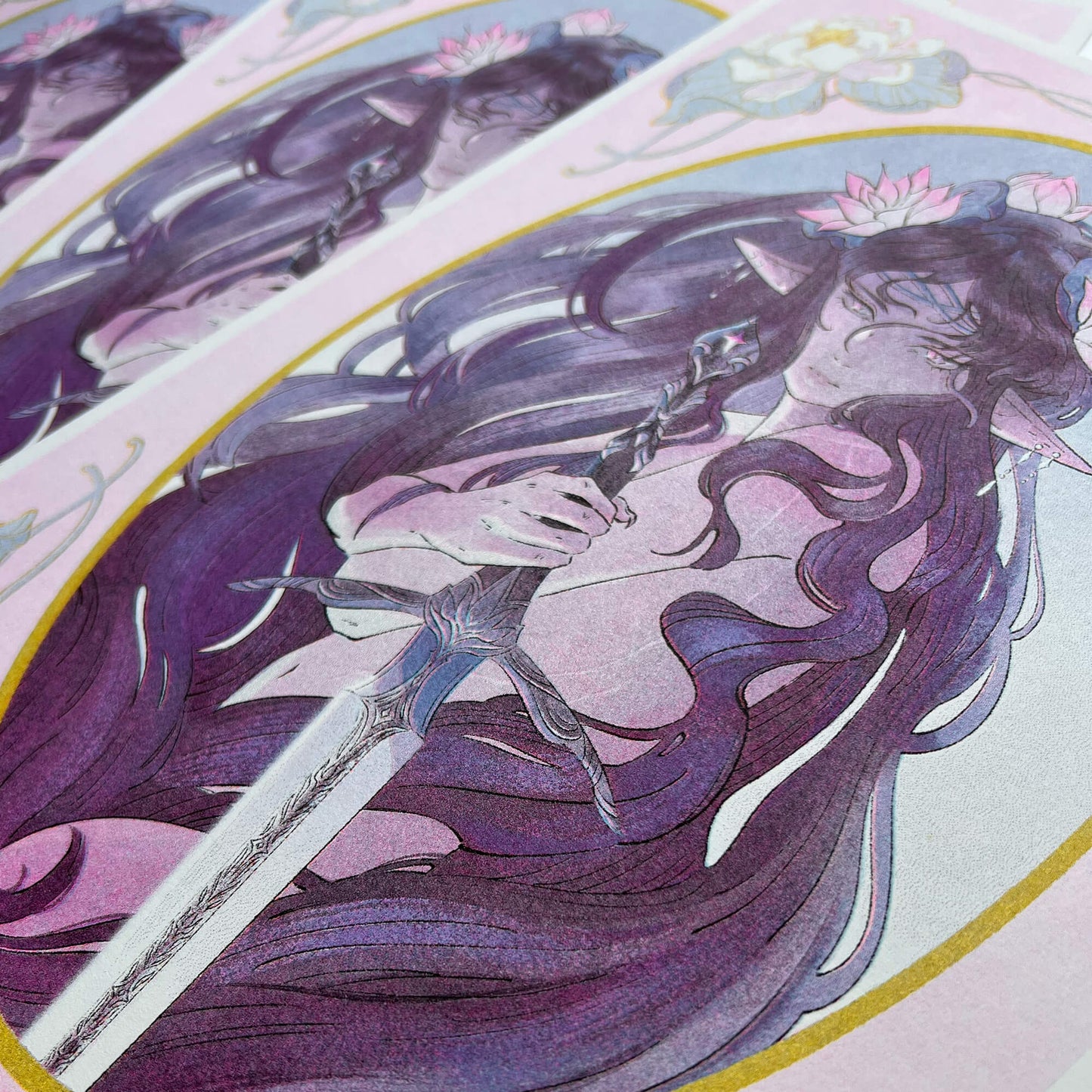 The River Nymph - Riso Print