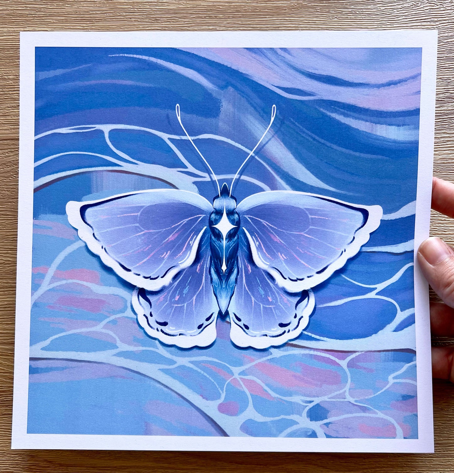 Water Butterfly Art Print