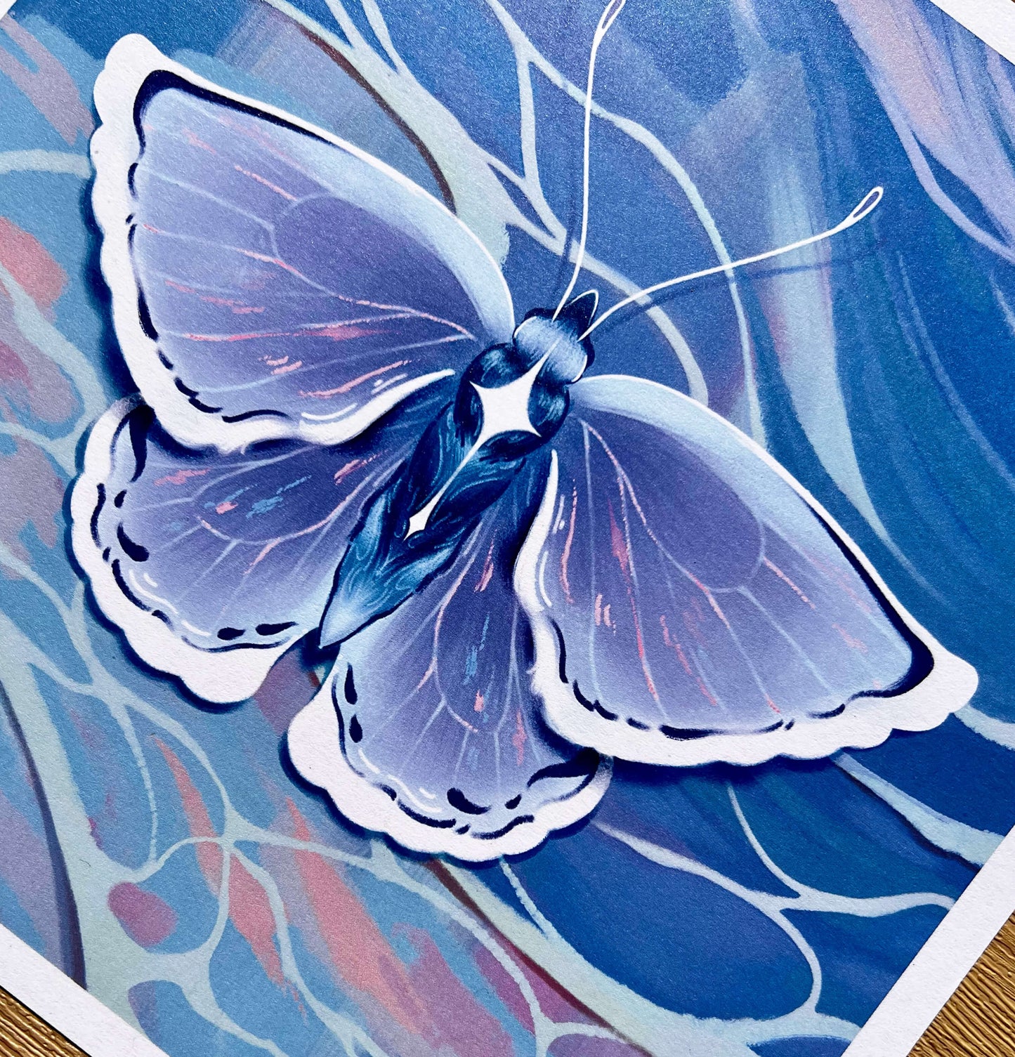 Water Butterfly Art Print
