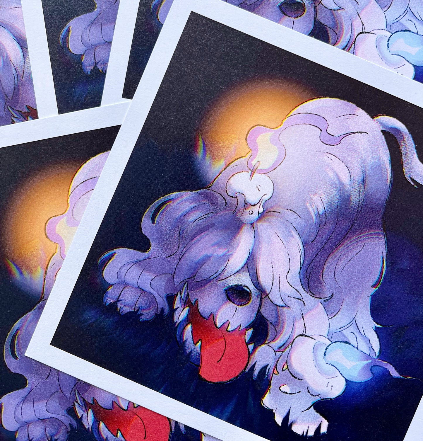 Greavard and Litwick Art Print