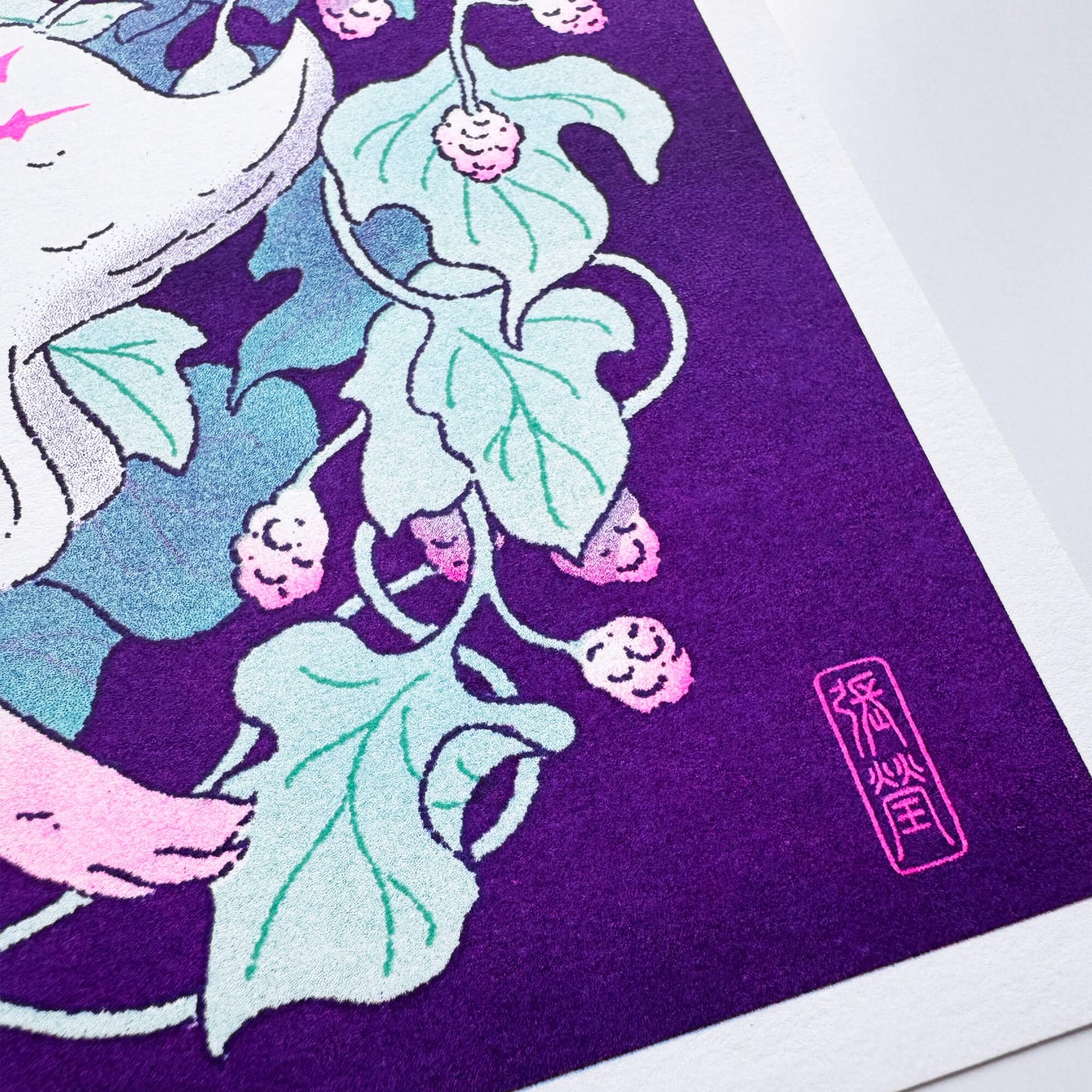 The Hare - Riso Print