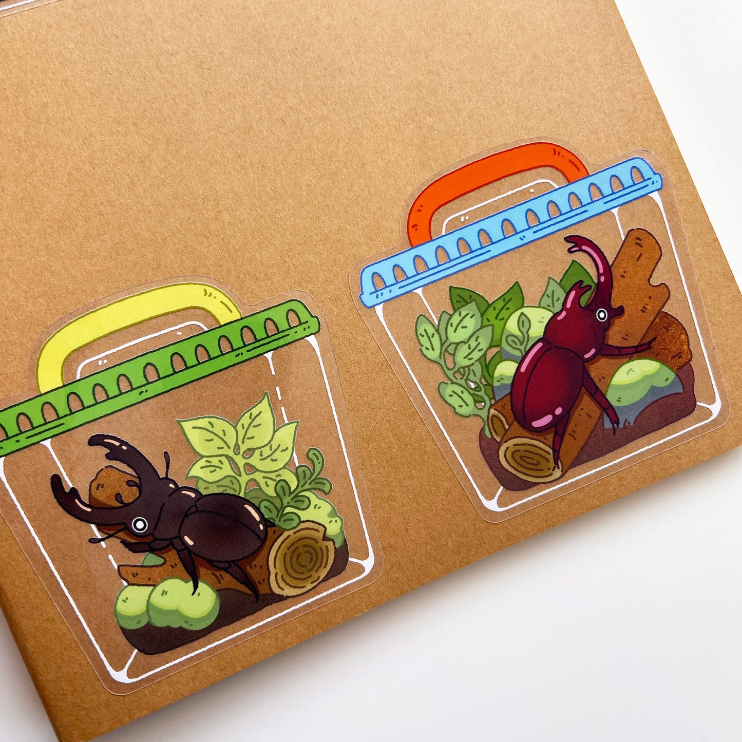 Summer Bug Stickers