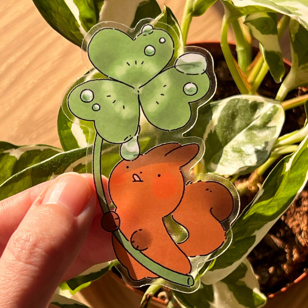 Lucky Squirrel Stickers