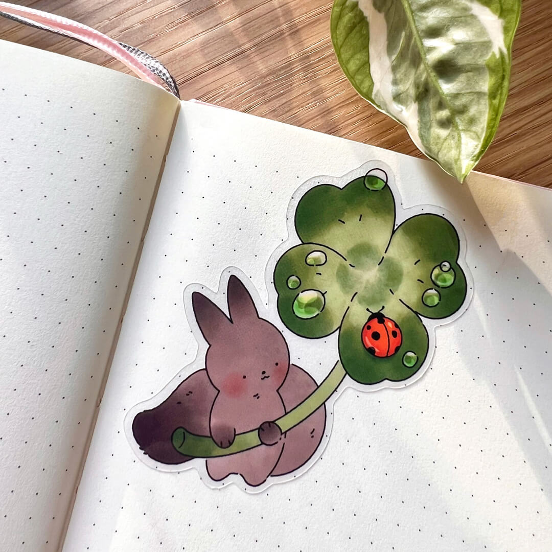 Lucky Squirrel Stickers