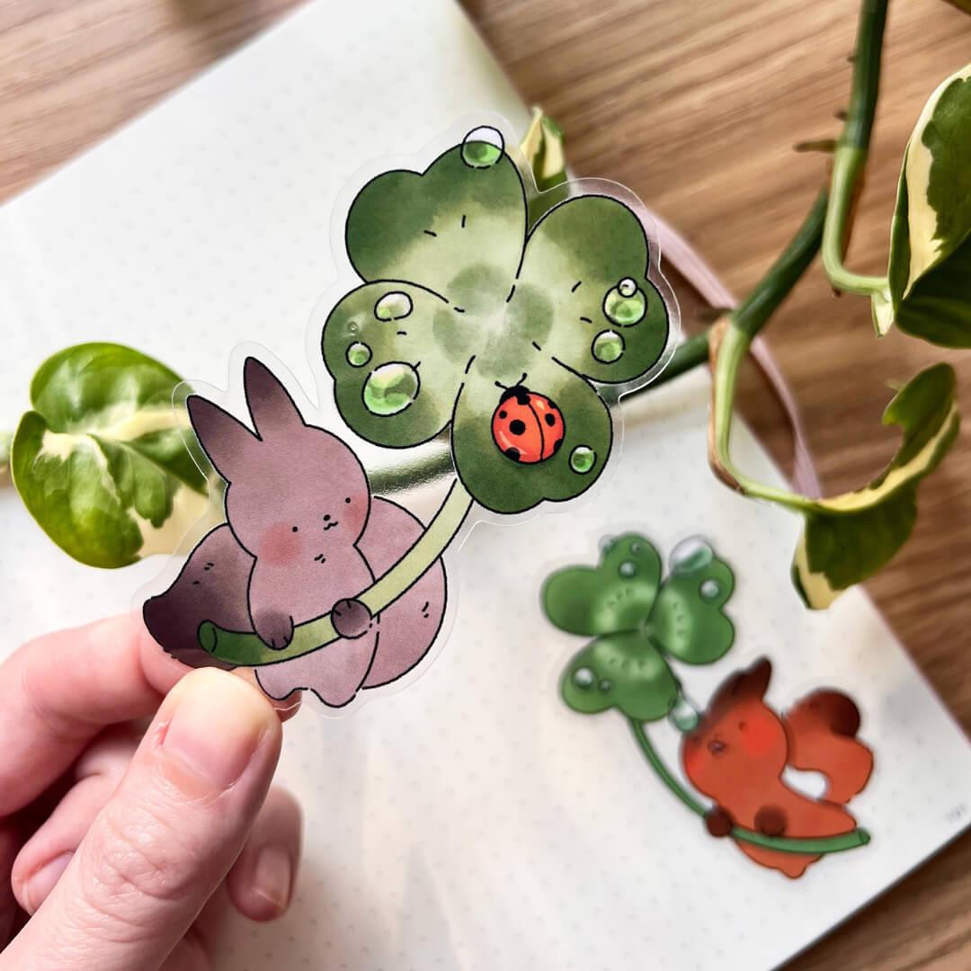 Lucky Squirrel Stickers