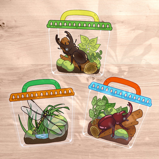 Summer Bug Stickers