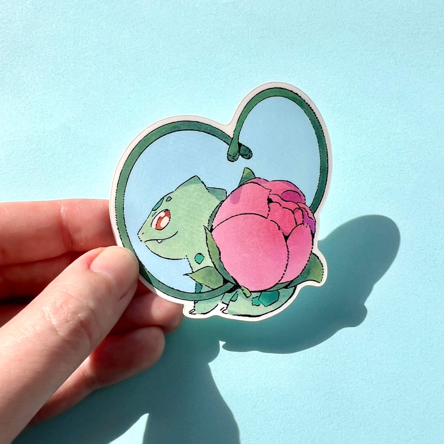 Peony Bulbasaur Sticker