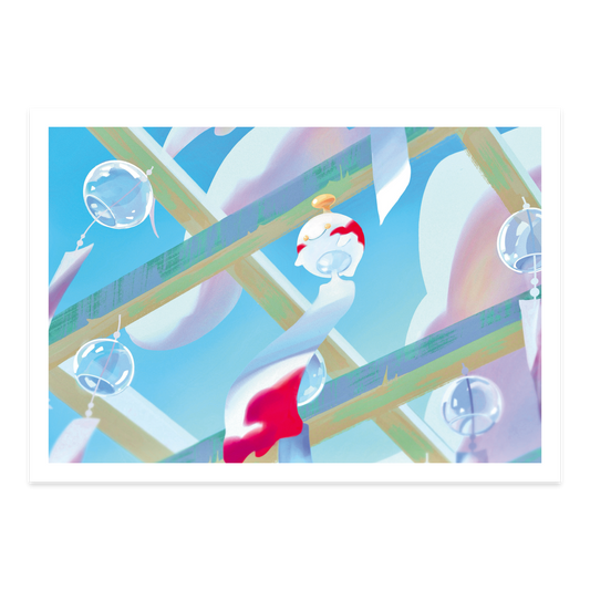 Chimecho In Summer Art Print