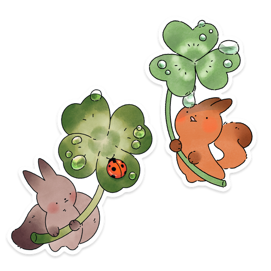 Lucky Squirrel Stickers