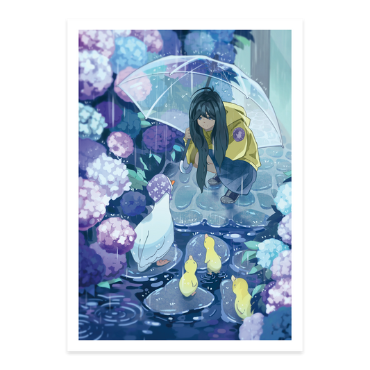 Summer Rain Art Print