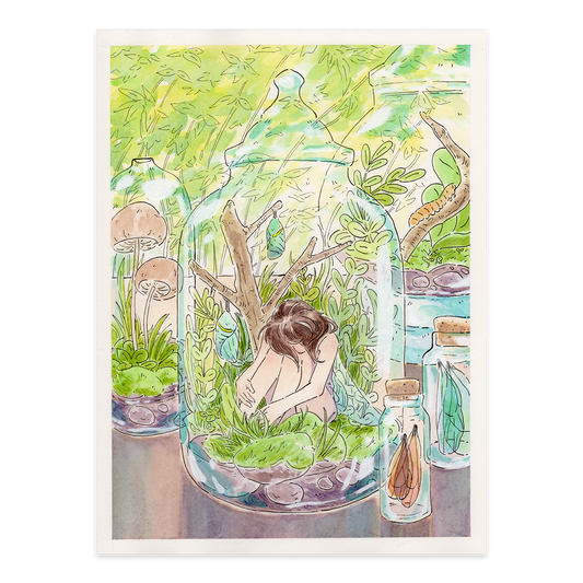 The Bug Collector Original Artwork