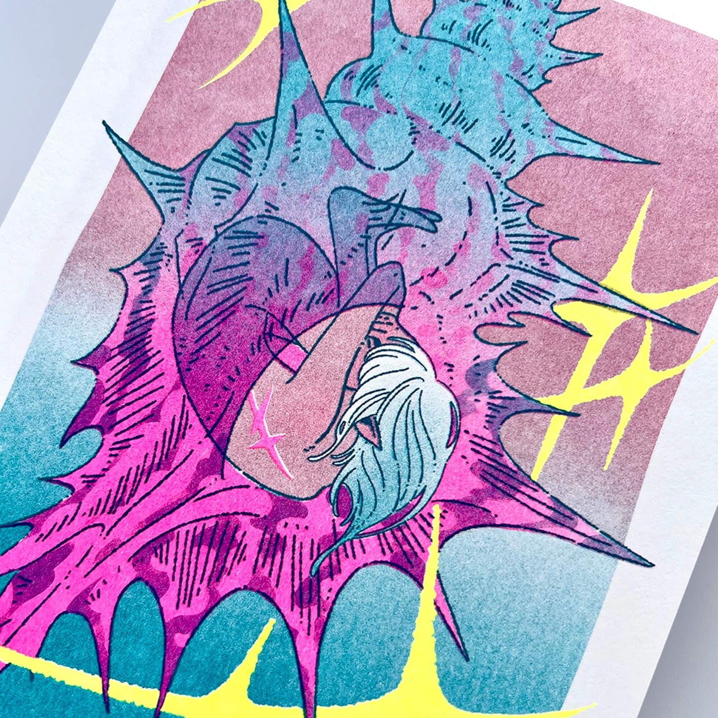 Home of Glass - Riso Print