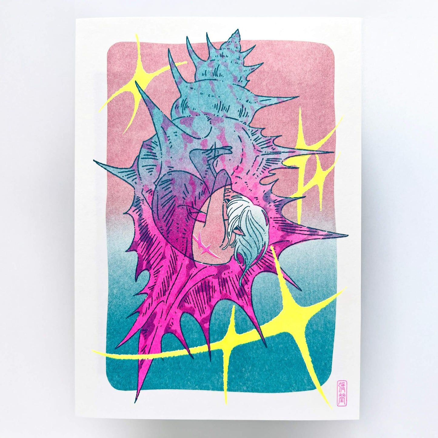 Home of Glass - Riso Print